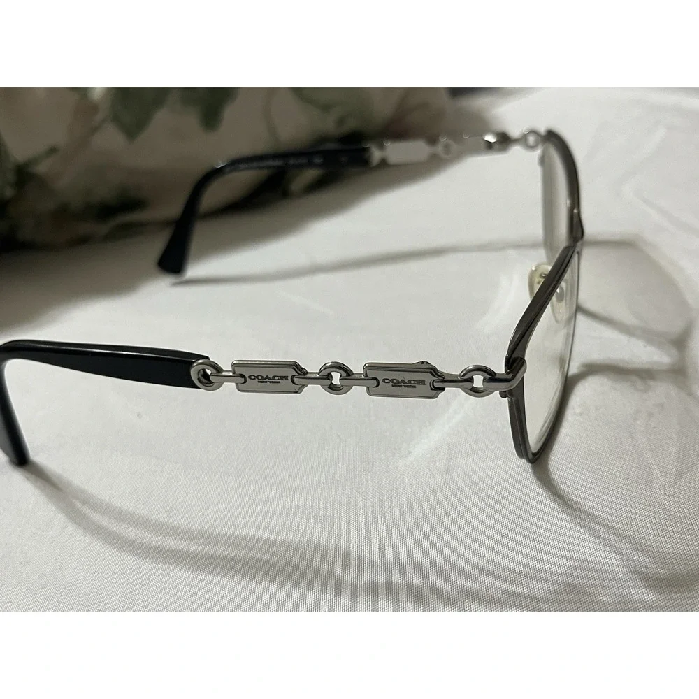 Coach Eyeglasses HC5065 9017 Dark Silver Metal Black 51-17 135 *Frames Only*